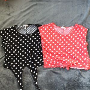 Two Polkadot shirts